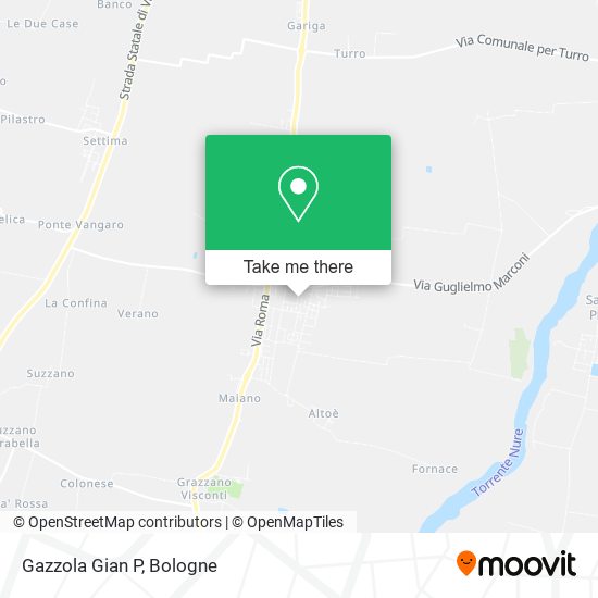 Gazzola Gian P map