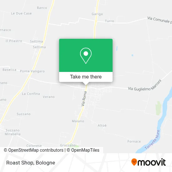 Roast Shop map