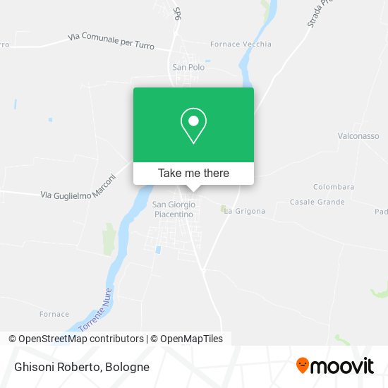 Ghisoni Roberto map