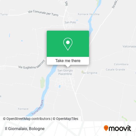 Il Giornalaio map