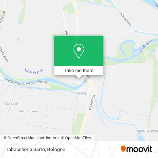 Tabaccheria Sarto map