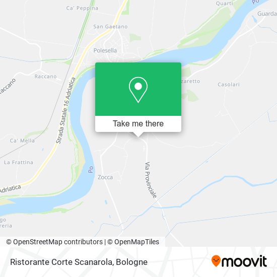 Ristorante Corte Scanarola map
