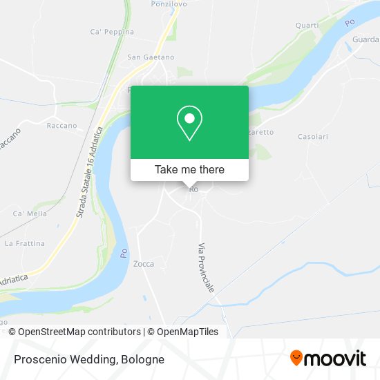 Proscenio Wedding map