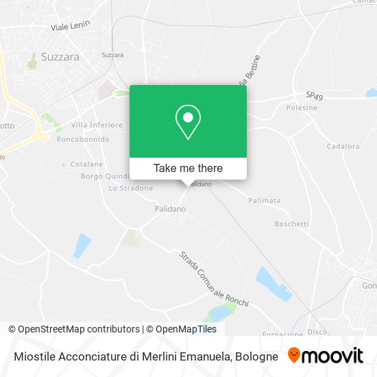 Miostile Acconciature di Merlini Emanuela map