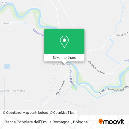Banca Popolare dell'Emilia Romagna . map
