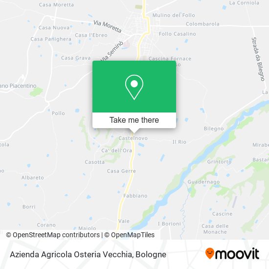 Azienda Agricola Osteria Vecchia map