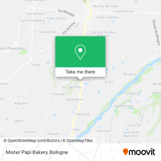 Mister Papi Bakery map