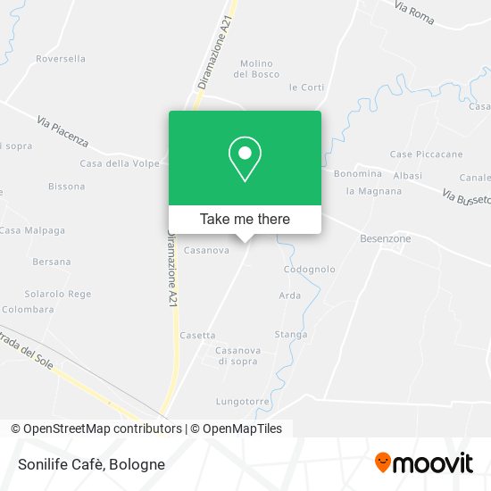 Sonilife Cafè map