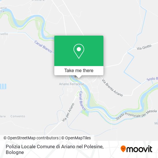Polizia Locale Comune di Ariano nel Polesine map