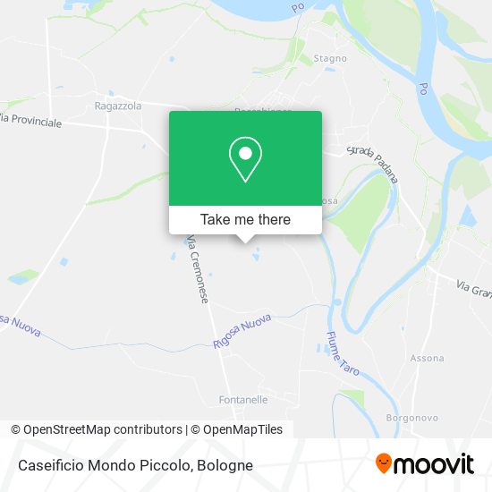 Caseificio Mondo Piccolo map