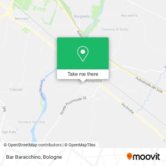 Bar Baracchino map