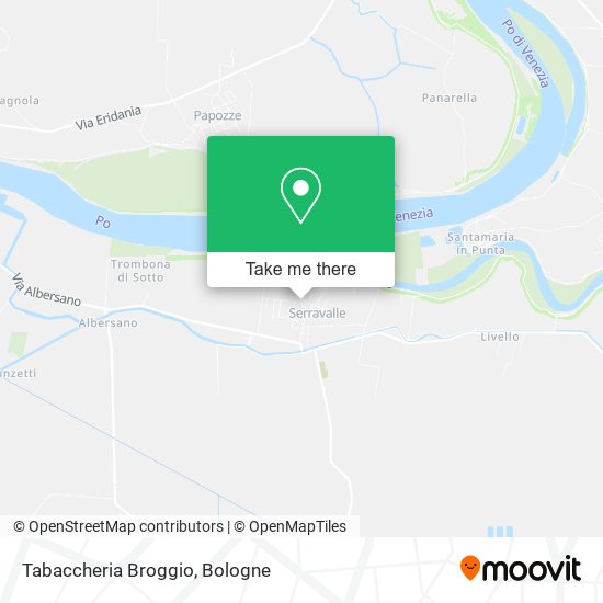 Tabaccheria Broggio map