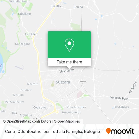 Centri Odontoiatrici per Tutta la Famiglia map