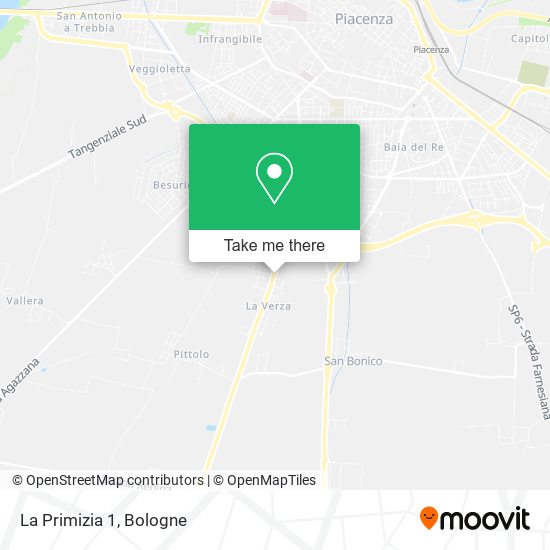 La Primizia 1 map
