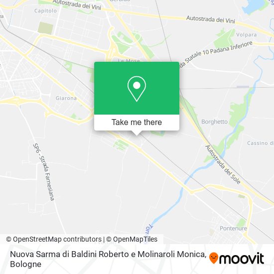 Nuova Sarma di Baldini Roberto e Molinaroli Monica map