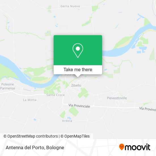 Antenna del Porto map