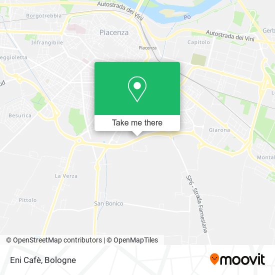 Eni Cafè map