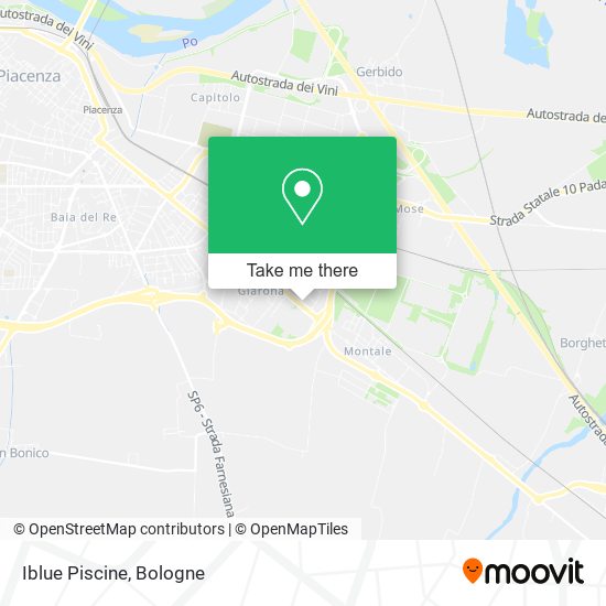 Iblue Piscine map
