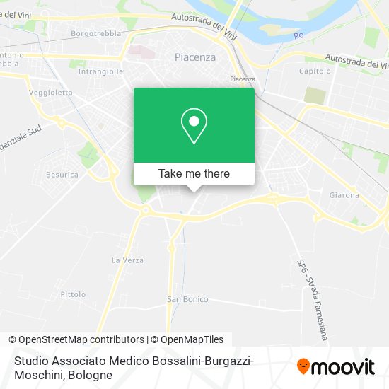 Studio Associato Medico Bossalini-Burgazzi-Moschini map