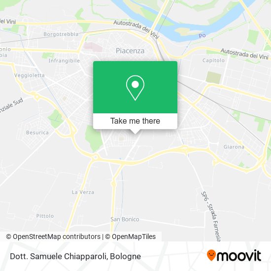 Dott. Samuele Chiapparoli map