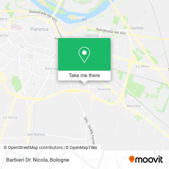 Barbieri Dr. Nicola map