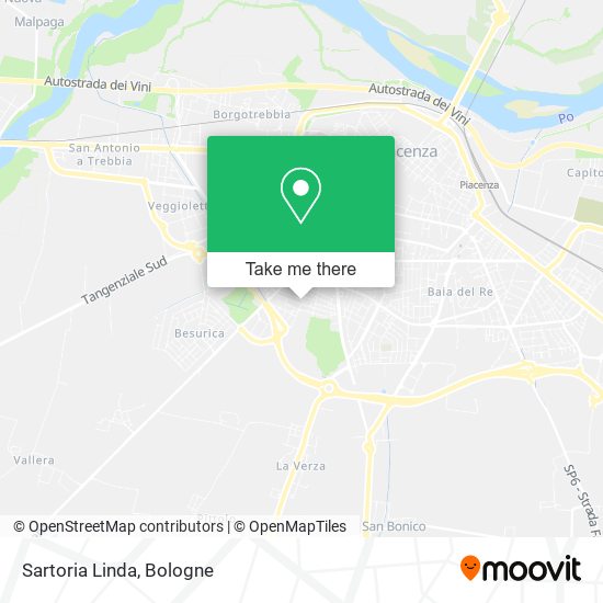 Sartoria Linda map