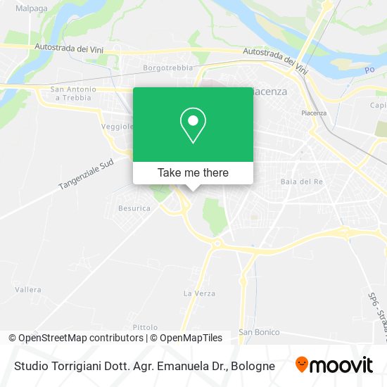 Studio Torrigiani Dott. Agr. Emanuela Dr. map