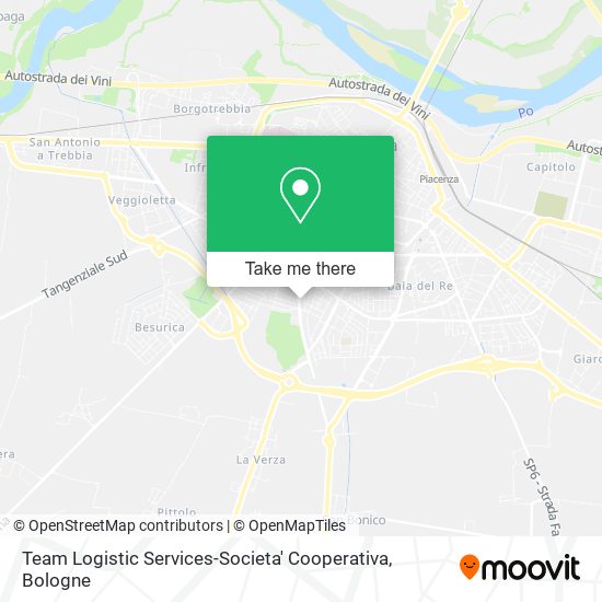 Team Logistic Services-Societa' Cooperativa map