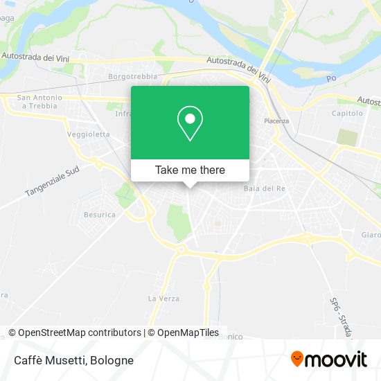 Caffè Musetti map