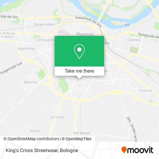 King's Cross Streetwear map
