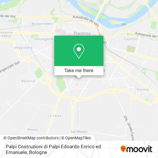 Palpi Costruzioni di Palpi Edoardo Enrico ed Emanuele map