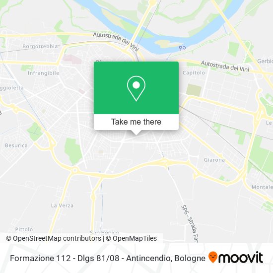 Formazione 112 - Dlgs 81 / 08 - Antincendio map
