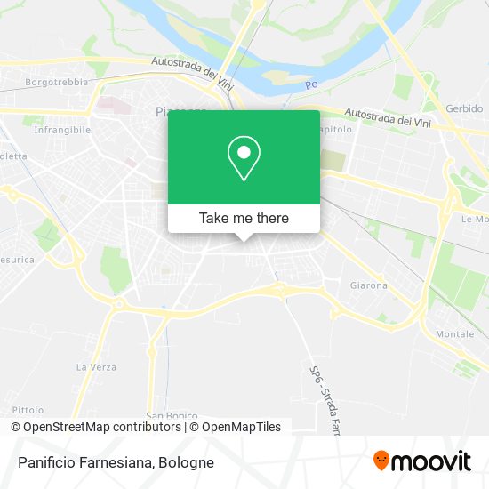 Panificio Farnesiana map