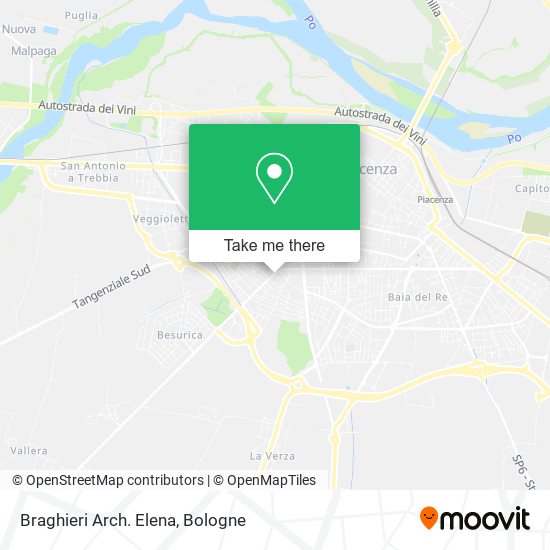 Braghieri Arch. Elena map