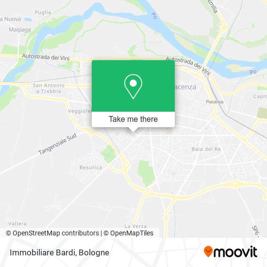 Immobiliare Bardi map