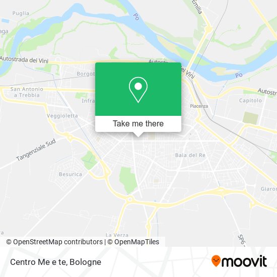 Centro Me e te map