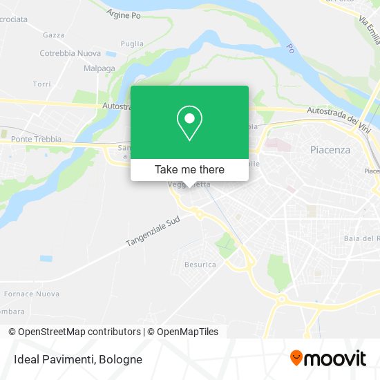 Ideal Pavimenti map