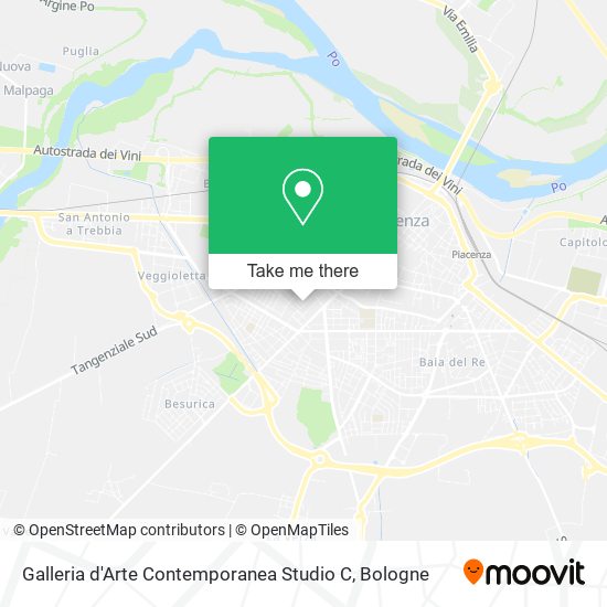 Galleria d'Arte Contemporanea Studio C map