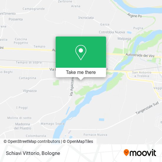 Schiavi Vittorio map