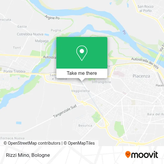 Rizzi Mino map