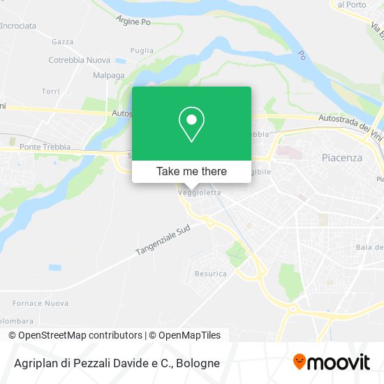 Agriplan di Pezzali Davide e C. map
