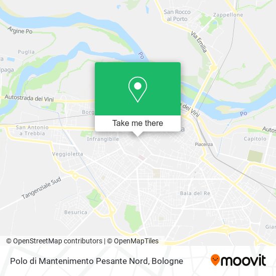 Polo di Mantenimento Pesante Nord map