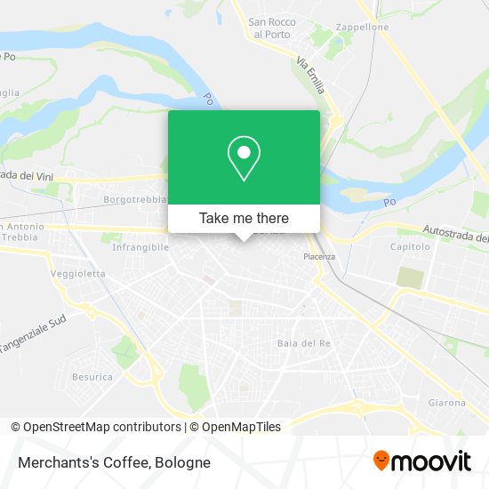 Merchants's Coffee map