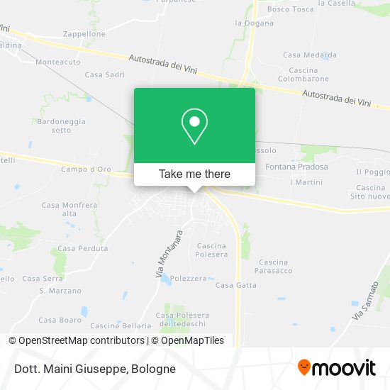 Dott. Maini Giuseppe map