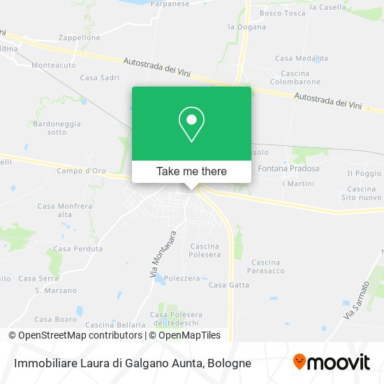 Immobiliare Laura di Galgano Aunta map