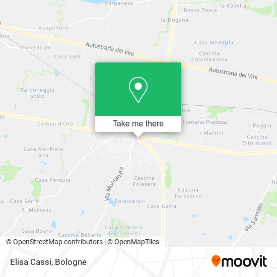 Elisa Cassi map