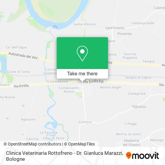 Clinica Veterinaria Rottofreno - Dr. Gianluca Marazzi map