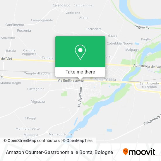 Amazon Counter-Gastronomia le Bontà map