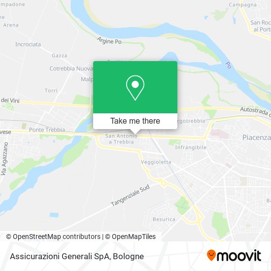 Assicurazioni Generali SpA map