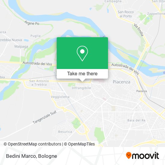 Bedini Marco map